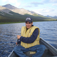 canoeing down the river