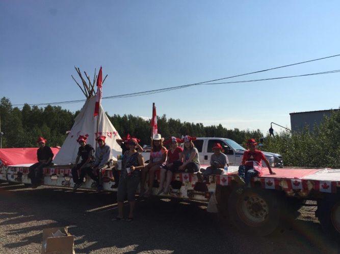 Canada Day Float 2