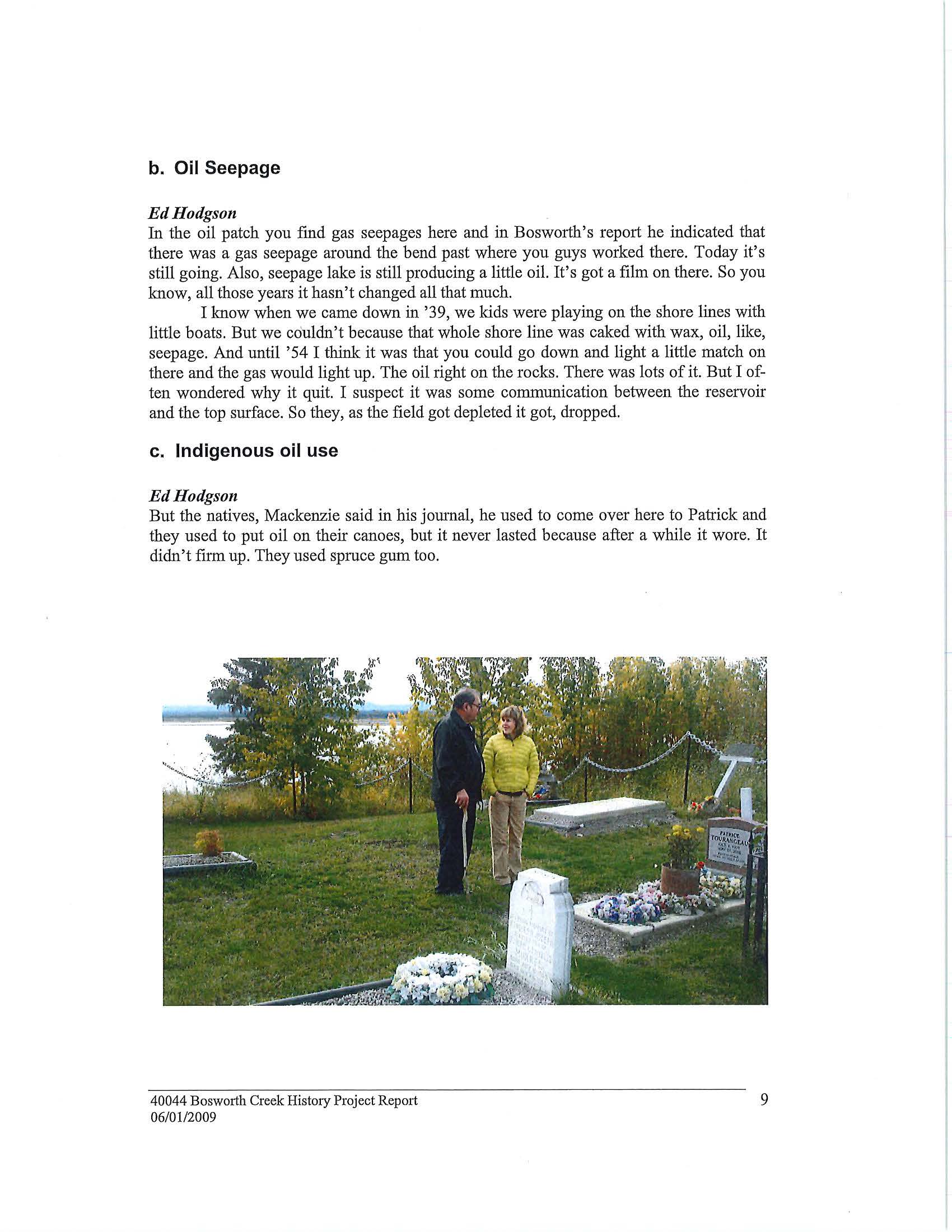 Bosworth Creek History Project Page 14